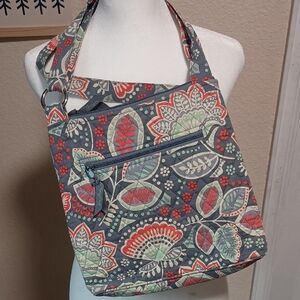 Vera Bradley Vibrant Floral Shoulder Bag
